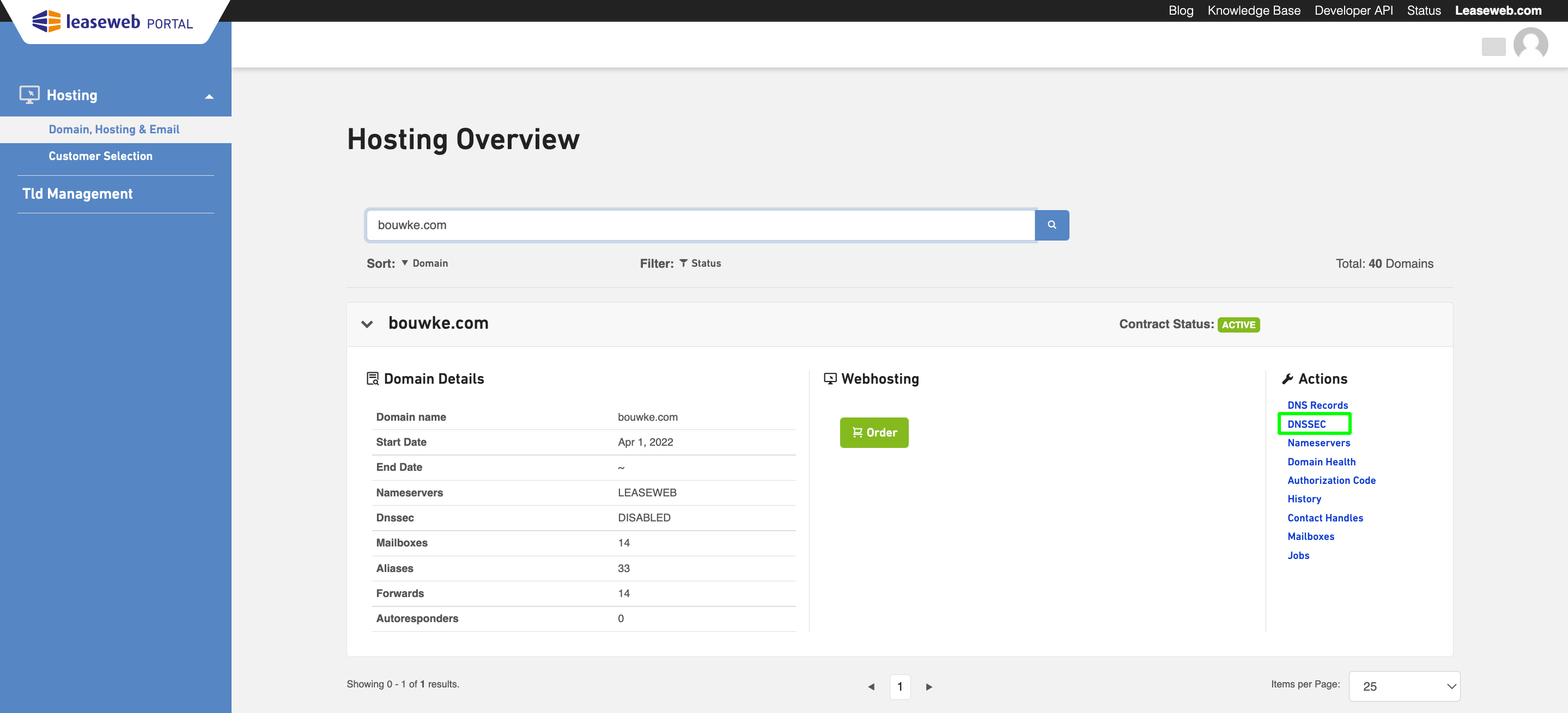 enabling dnssec