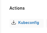 Kube config