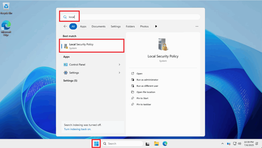 administrator lockout error 01 1