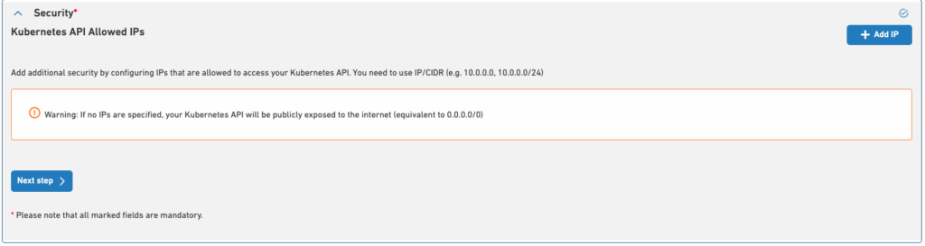 Configure 7