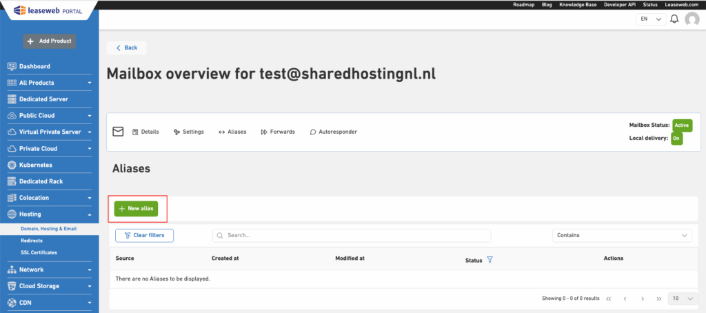 Email Hosting Overview 19 Screenshot 2025 10 28 at 11.14.52