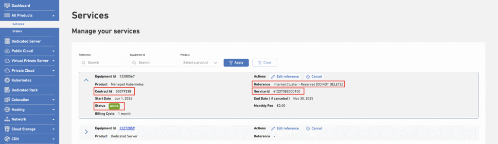Invoices 7 Group 1172