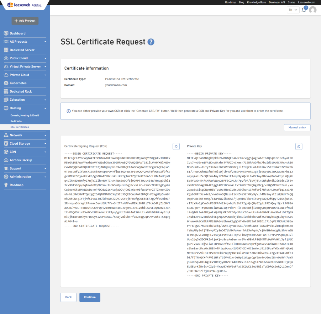 screencapture secure staging devleaseweb ssl certificates certificate csr 2025 12 22 12 12 59