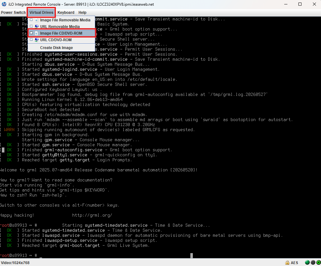 How to Access the iLO 3 Web Interface and Console 20 image 16
