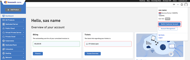 Logging into your Customer Account 6 Group 1306